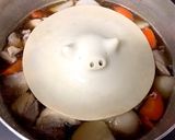 5分×3煮の鶏肉と里芋の煮っころがし♡作り方9写真