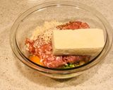 冷めてもやわらか、ふんわり鶏つくね作り方3写真