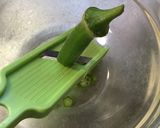 順番逆の♪とろとろ茹でオクラ作り方3写真