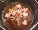 ほぼ親子丼。温まる！親子丼スープごはん。作り方3写真