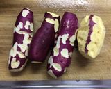 圧力鍋でさつま芋ごはん作り方1写真
