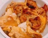 ほぼ親子丼。温まる！親子丼スープごはん。作り方8写真