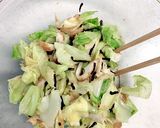 キャベツ大量消費★ゆでキャベツ塩昆布和え作り方4写真