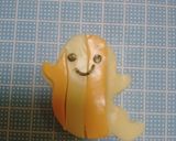 ハロウィンおかず★ストライプオバケちゃん作り方7写真