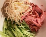 常備菜◎もやしと焼き豚のナムル♪作り方2写真