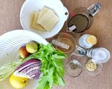 高野豆腐と無花果のサラダ作り方1写真