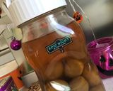 早く飲める冷凍梅のはちみつ梅酒作り方5写真