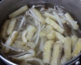 大根の皮・しめじ・卵の味噌汁♪簡単節約!作り方2写真