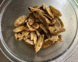 簡単、ごぼうの揚げ焼きタレ漬け。作り方5写真
