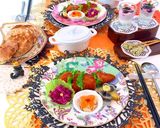 チキンカツと和惣菜 ハロウィンパーティー作り方9写真