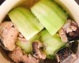 塩分控えめ☆冬瓜と鯖缶の煮物作り方3写真