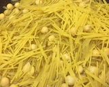 ひよこ豆のクリームパスタ作り方3写真