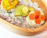 魔女のお茶会 こにぎり弁当　ハロウィン作り方4写真