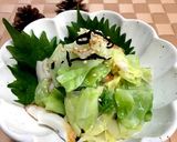 キャベツ大量消費★ゆでキャベツ塩昆布和え作り方5写真