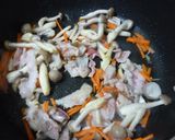 栗入り♪豚バラの中華風炊き込みご飯♪作り方4写真