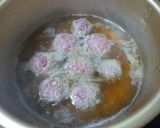 キャベツと肉団子の煮物♪ふんわり食感♪作り方5写真