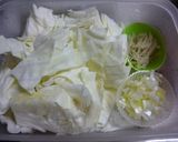 キャベツと肉団子の煮物♪ふんわり食感♪作り方1写真