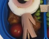 目玉のおやじ弁当作り方5写真
