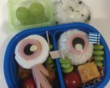 目玉のおやじ弁当作り方6写真