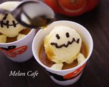 ハロウィン☆カボチャのミルクティープリン作り方6写真