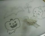 ハロウィン♥かわいいデコロールケーキ作り方27写真