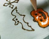 ハロウィン♥かわいいデコロールケーキ作り方34写真