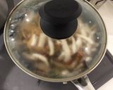 ミネストローネ、きのこ入り作り方9写真