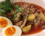 ミネストローネ、きのこ入り作り方12写真