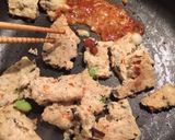 フライパンで簡単♡豆腐バーグで麻婆春雨作り方1写真