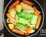 半分でも一玉でも巻ける裏技ロールキャベツ作り方18写真