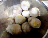 豚肉の里芋巻き作り方1写真