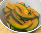 かぼちゃと豚肉のピリ辛炒め作り方1写真