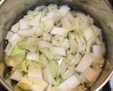豚バラ肉と白菜と湯葉の甘酒鍋作り方2写真