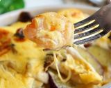 秋味☆さつまいもと海老のチーズソース焼き作り方9写真