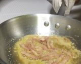 きのことナッツの若返り胡麻クリームパスタ作り方5写真