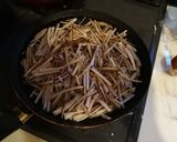 食物繊維豊富なゴボウとレンコンのきんぴら作り方2写真