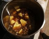 鶏胸肉のホロホロ角煮（圧力なべ使用）作り方4写真