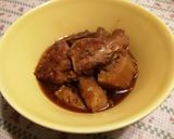 鶏胸肉のホロホロ角煮（圧力なべ使用）作り方5写真