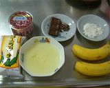バナナのとろりんふわふわ揚げ♪作り方1写真