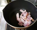 里芋とベーコンの煮物♪作り方1写真