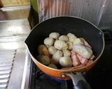 里芋とベーコンの煮物♪作り方2写真