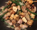 栄養満点＊鶏と高野豆腐の味噌炒め作り方5写真