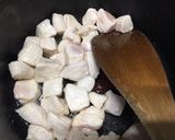鶏肉とこんにゃくの味噌煮作り方2写真