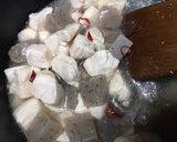 鶏肉とこんにゃくの味噌煮作り方3写真
