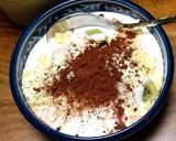 ◆簡単♪バナナチョコおから柿ヨーグルト◆作り方3写真