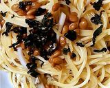 カフェメニュー♥簡単納豆しめじ和風パスタ作り方6写真