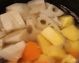 さつま芋レンコンにんじん煮物(조림)作り方2写真