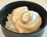減塩☆腎臓内科医考案メレンゲ泡醤油TKG作り方3写真