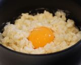 減塩☆腎臓内科医考案メレンゲ泡醤油TKG作り方5写真