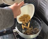 簡単ペンネのナポリタン？ケチャップ炒め作り方4写真